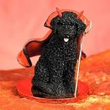PORTUGUESE WATER DOG Devil Tiny FIGURINE DTD72