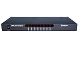 8X8 Shinybow Composite Video + Analog Audio Matrix Switch, A/V Amplifiers/Extenders/Converters