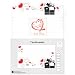 Monokuro Boo Letter Set: Heart