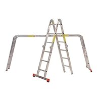 Climb-Pro by Michigan Ladder 345916 16.5-Foot Aluminum Articulated Ladder