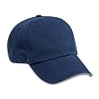 Otto Caps - Superior Garment Washed Cotton Twill Sandwich Visor Low Profile Pro Style Caps