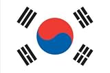 South Korea Country Flag Car Magnet