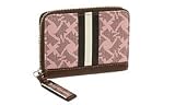 Juicy Couture - Juicy Couture Scottie French Purse - Pink/Brown