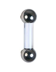 Home Improvement: Allied Brass C-30L-PEW Center to Center Lucite Pull, 3", Antique Pewter - Avondale Décor, LLC (Home Improvement)