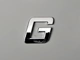 Produkt-Bild: FK-Automotive Chrom Aufkleber 3D Car Logo Gro&szlig;buchstabe G chrom ca. 26mm hoch