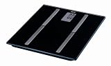 Soehnle 62550 Exacta Diagnostic Digital Bath Scale, Glass/Black