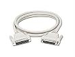 Cables To Go 03039 DB25 Male/Male Null Modem Cable, Beige (6 Feet/ 1.82 Meters)