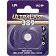 Ultralast UL-389 Watch/Electronic Battery D389B and 389BP Equivalent