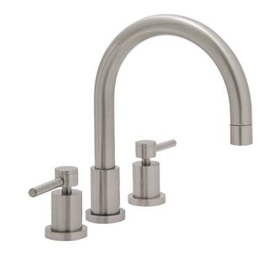 Huntington Satin Nickel Roman Lever Handles