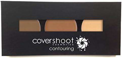 Covershoot Cosmetics Cream Foundation Contour Palette Kit - Bronzer/Highlighter by Covershoot Cosmetics