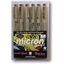 Pigma Micron Pens 6 pk. - 0.45mm.