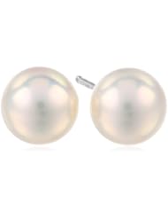 Freshwater Cultured A Quality 7.5-8mm Pearl Earrings