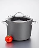 Review Calphalon JR808 / Calphalon Contemporary Nonstick 8-Quart Stockpot with Glass Lid