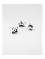 Dog Bead In Sterling Silver