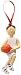 Ornament Central OC-100-MBR Male Basketball Figurine