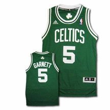 Kevin Garnett Boston Celtics #5 Youth Revolution 30 Swingman Adidas NBA Basketball Jersey (Road Green)