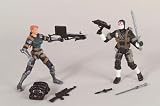 GI Joe vs. Cobra Agent Scarlett vs. Black and White Storm Shadow Action Figure Set