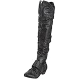 Mustang 1023-505 Damen-Stiefel, Damen Stiefel, Grau (stein 200), EU 37