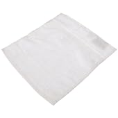 Luxurious 550 GSM Pure Natural Egyptian Cotton Face Towel / Flannel (New Range) (Pack of 2) (30 x 30 cm) (White)