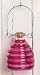 Outdoor Living: Decorative Ribbed Glass Wasp Trap with Wire Hanger