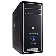 12-Bay ATX Computer Case with Front Panel LED (Black)