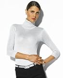 Lauren by Ralph Lauren Metallic Turtleneck