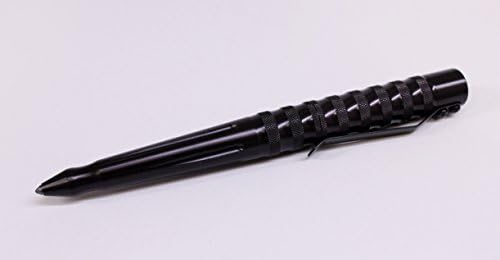 RuffShot Tactical Pen US Kubotan Hardened Tip Self Defense Anodized Blue Glass Break
