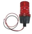 Condor 2ERP1 Strobe Light, Threaded w/ Locknut, Red