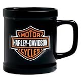 Harley-Davidson® Bar & Shield Logo Sculpted Coffee Mug. Set of Four. 99363-10V