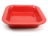 Fiesta 9 inch by 9 Inch Square Baker, Scarlet