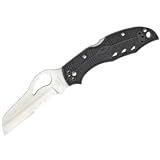 Spyderco byrd Meadowlark2 Rescue Black FRN SpyderEdge Knife