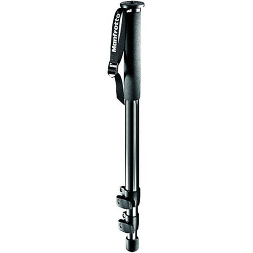 Bogen-Manfrotto 681B Professional Aluminum Monopod (Black)