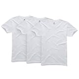 Fruit of the Loom Mens Original V-Neck T-Shirt 3-Pack