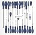 Westward 1CLG1 Combination Screwdriver Set, 29 PC