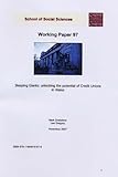 Sleeping giants : unlocking the potential of credit unions in Wales