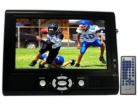 Supersonic SC-193A 7 Portable TFT LCD TV Monitor with NTSC & ATSC Tuner