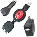 Samsung i700 / i730 / i830 Retractable Sync & Charge USB Travel Kit