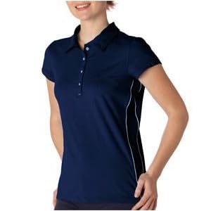 Buy Alo Ladies Short Sleeve knit jersey Polo. W1003 by alo
