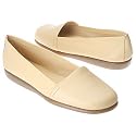 Aerosoles Women's Mr Softee Flat,Light Yellow,10 M