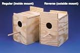 Shopzeus USA zeusd1-EPST-1254661 Ware Wood Nesting Box Cockatiel Regular