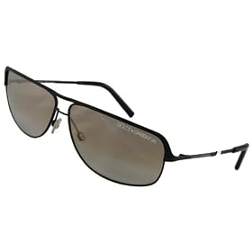 Dolce and Gabbana D&G 423S D94 Fashion Aviator Sunglasses, Matte Black Frame  Fade Brown Lenses ...