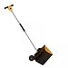 Quick Snow Shovel on Wheels (black) (11"H x 26"W x 6"D)