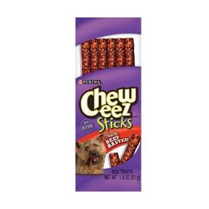 Purina Chew-eez Beef Basted Chew Sticks for Dogs