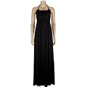 FULL TILT Rope Strap Full Length Dress - Black