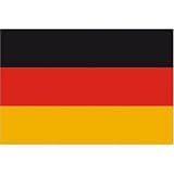 Deutschland Flagge 90x150 Fahne mit Einstecktasche 100% Polyester - 