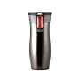 Contigo 16-Ounce Double-Wall Stainless-Steel Vacuum-Insulated Tumbler, Black