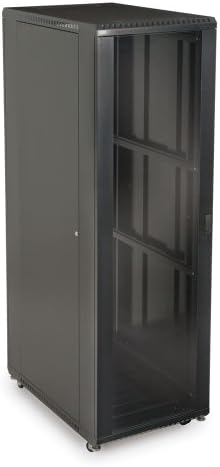 Kendall Howard 42U LINIER® Server Cabinet - Glass/Solid Doors - 36" Depth
