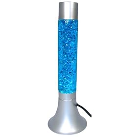 Blue Glitter Lamp (1 lamp)