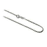 Sterling Silver 1.5 MM Italian Diamond-cut Rope Chain in Sizes 7 , 14, 16, 18, 20, 22, 24, 30