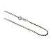 Sterling Silver 1.5 MM Italian Diamond-cut Rope Chain in Sizes 7 , 14, 16, 18, 20, 22, 24, 30